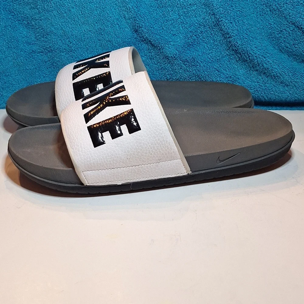 Nike Slides Off Court, Worn Couple Times, Slip On Slides Sandals Size 10 - Picture 6 of 7
